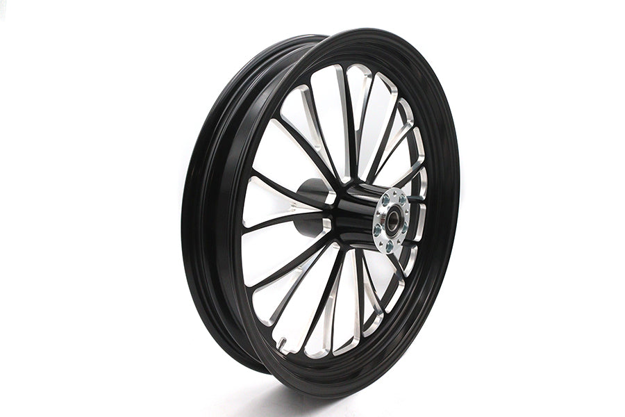 21 inch x 3.5 inch Manhattan Front Wheel Black Cut