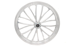 26 inch x 3.5 inch Manhattan Front Wheel Polished