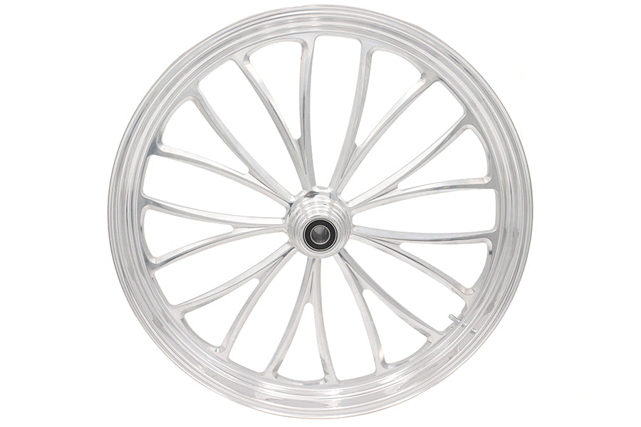 26 inch x 3.5 inch Manhattan Front Wheel Polished