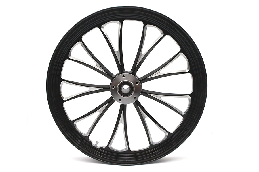 21 inch x 2.15 inch Manhattan Front Wheel Black Cut
