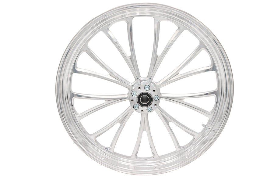23 inch x 3.5 inch Manhattan Front Wheel Polished