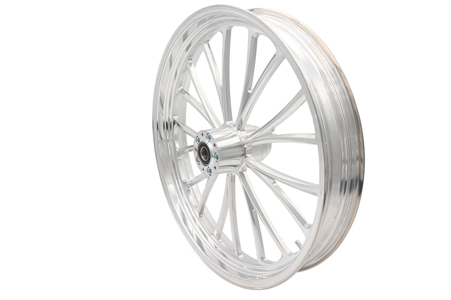23 inch x 3.5 inch Manhattan Front Wheel Polished