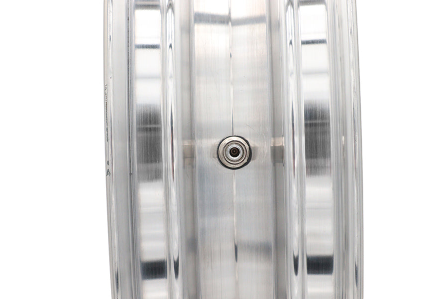 21 inch x 3.5 inch Kool Kat Front Wheel Polished Aluminum