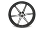 21 inch x 3.5 inch Revolver Front Wheel Black Cut