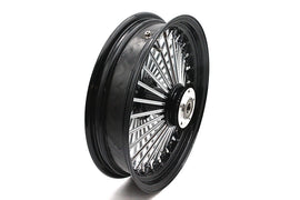 16 inch x 3.5 inch King Spoke Rear Wheel Black