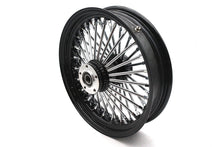 Load image into Gallery viewer, 16 inch x 3.5 inch King Spoke Rear Wheel Black