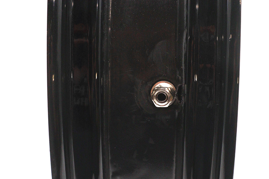 16 inch x 3.5 inch King Spoke Rear Wheel Black
