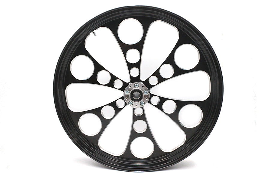 26 inch x 3.5 inch Kool Kat Front Wheel Black Cut