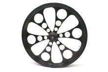 Load image into Gallery viewer, 26 inch x 3.5 inch Kool Kat Front Wheel Black Cut