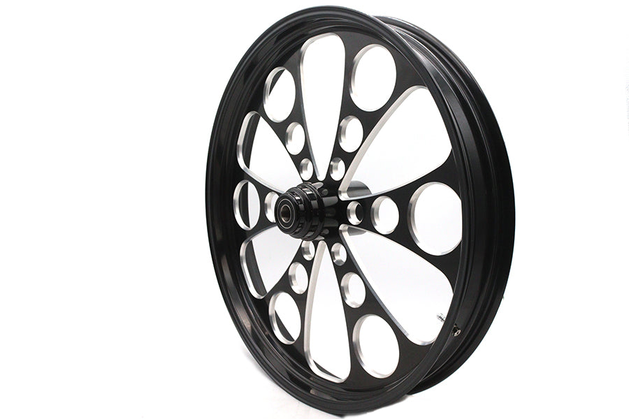 26 inch x 3.5 inch Kool Kat Front Wheel Black Cut
