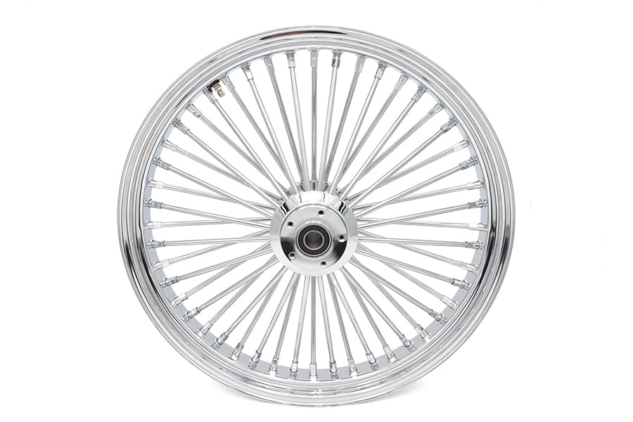 23 inch x 3.5 inch King Spoke Front Wheel Chrome