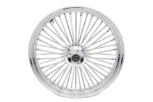 Load image into Gallery viewer, 23 inch x 3.5 inch King Spoke Front Wheel Chrome