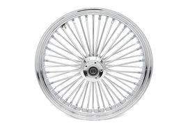 23 inch x 3.5 inch King Spoke Front Wheel Chrome