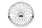 23 inch x 3.5 inch King Spoke Front Wheel Chrome