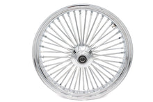 Load image into Gallery viewer, 23 inch x 3.5 inch King Spoke Front Wheel Chrome