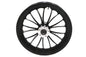 18 inch x 3.5 inch Manhattan Front Wheel Black Cut