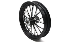 Load image into Gallery viewer, 18 inch x 3.5 inch Manhattan Front Wheel Black Cut