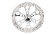 Load image into Gallery viewer, 18 inch x 3.5 inch Kool Kat Front Wheel Polished Aluminum