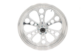18 inch x 3.5 inch Kool Kat Front Wheel Polished Aluminum