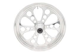 18 inch x 3.5 inch Kool Kat Front Wheel Polished Aluminum