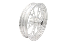 Load image into Gallery viewer, 18 inch x 3.5 inch Kool Kat Front Wheel Polished Aluminum