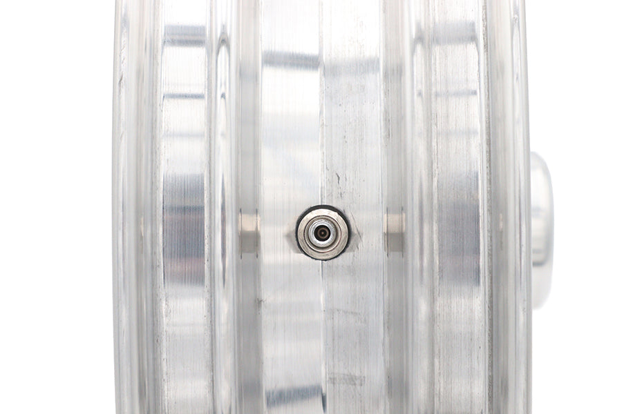 18 inch x 3.5 inch Kool Kat Front Wheel Polished Aluminum