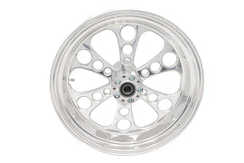 18 inch x 5.5 inch Kool Kat Rear Wheel Polished
