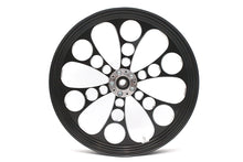 Load image into Gallery viewer, 21 inch x 2.15 inch Kool Kat Front Wheel Black Cut