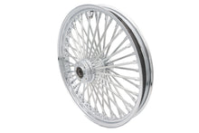 Load image into Gallery viewer, 21 inch x 2.15 inch King Spoke Front Wheel Chrome