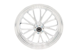 18 inch x 3.5 inch Manhattan Front Wheel Polished Aluminum