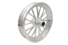 Load image into Gallery viewer, 18 inch x 3.5 inch Manhattan Front Wheel Polished Aluminum