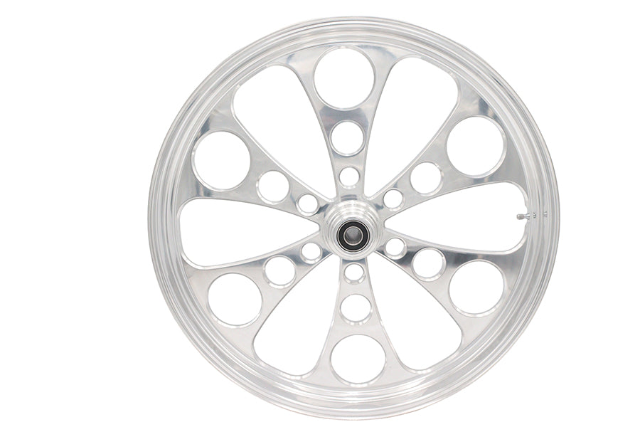 26 inch x 3.5 inch Kool Kat Front Wheel Polished