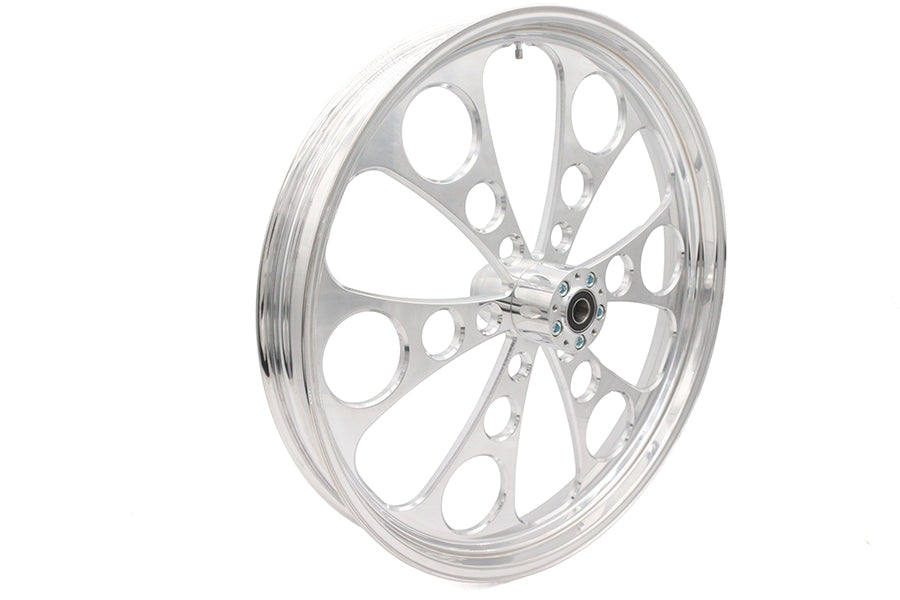 26 inch x 3.5 inch Kool Kat Front Wheel Polished