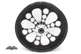 16 inch x 3.5 inch Kool Kat Front Wheel Black Cut