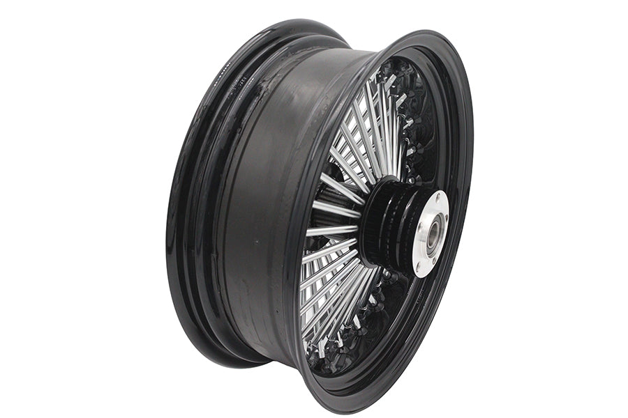 16 inch x 5.5 inch King Spoke Rear Wheel Black/Chrome