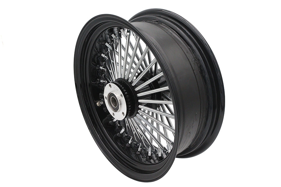 16 inch x 5.5 inch King Spoke Rear Wheel Black/Chrome
