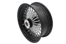 Load image into Gallery viewer, 16 inch x 5.5 inch King Spoke Rear Wheel Black/Chrome