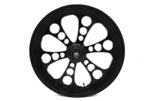 Load image into Gallery viewer, 18 inch x 3.5 inch Kool Kat Front Wheel Black Cut