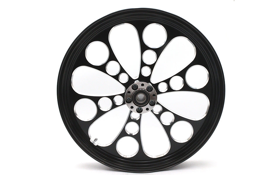 21 inch x 2.15 inch Kool Kat Front Wheel Black Cut