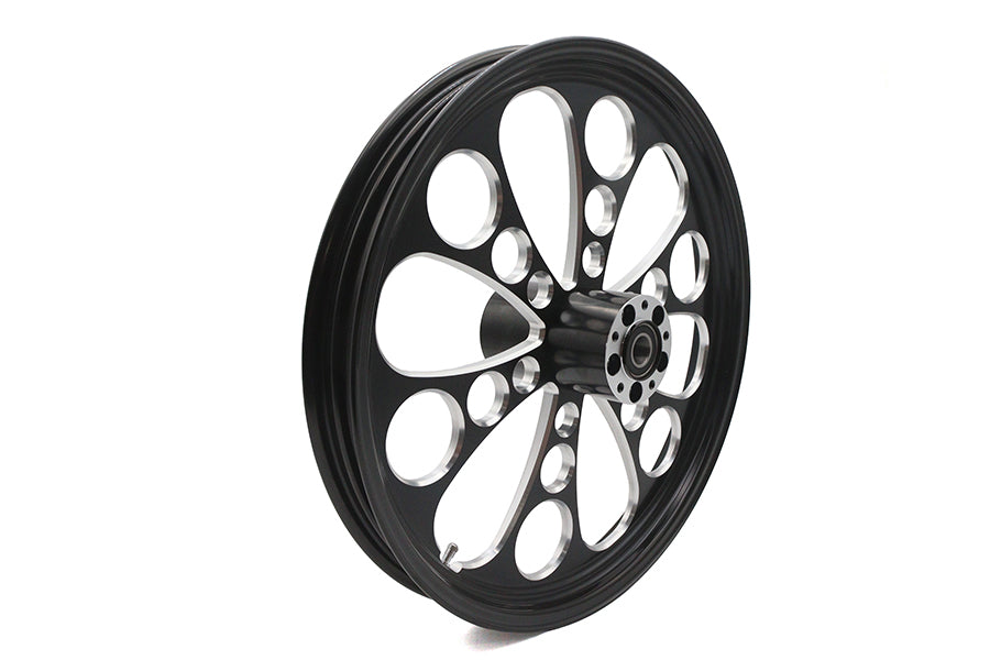 21 inch x 2.15 inch Kool Kat Front Wheel Black Cut