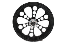 Load image into Gallery viewer, 18 inch x 3.5 inch Kool Kat Front Wheel Black Cut