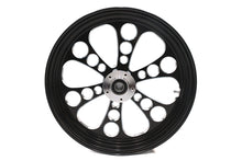 Load image into Gallery viewer, 18 inch x 3.5 inch Kool Kat Front Wheel Black Cut