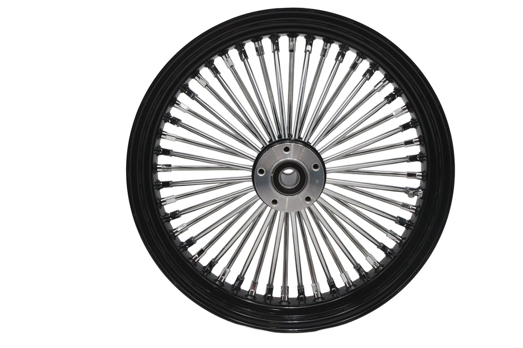 18 inch x 3.5 inch King Spoke Rear Wheel Black