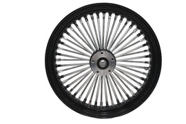 18 inch x 3.5 inch King Spoke Rear Wheel Black