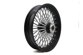 18 inch x 3.5 inch King Spoke Rear Wheel Black