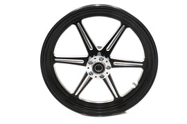 18 inch x 3.5 inch Revolver Front Wheel Black Cut