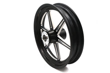 Load image into Gallery viewer, 18 inch x 3.5 inch Revolver Front Wheel Black Cut