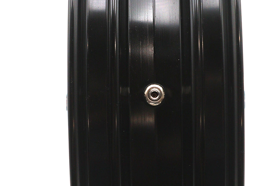 18 inch x 3.5 inch Revolver Front Wheel Black Cut