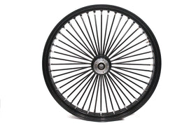 30 inch x 4.0 inch King Spoke Front Wheel Black
