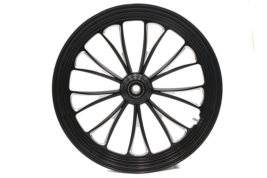 21 inch x 3.5 inch Manhattan Front Wheel Black Cut